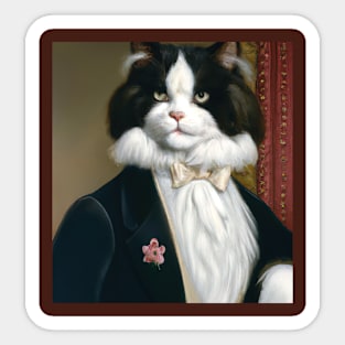 Sir Cat Sticker